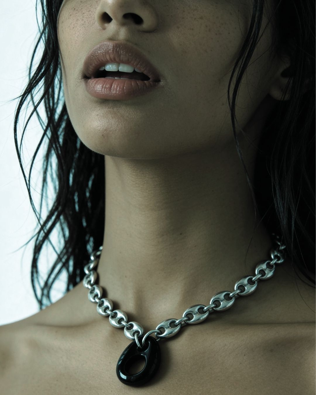 Black Stone Necklace 05