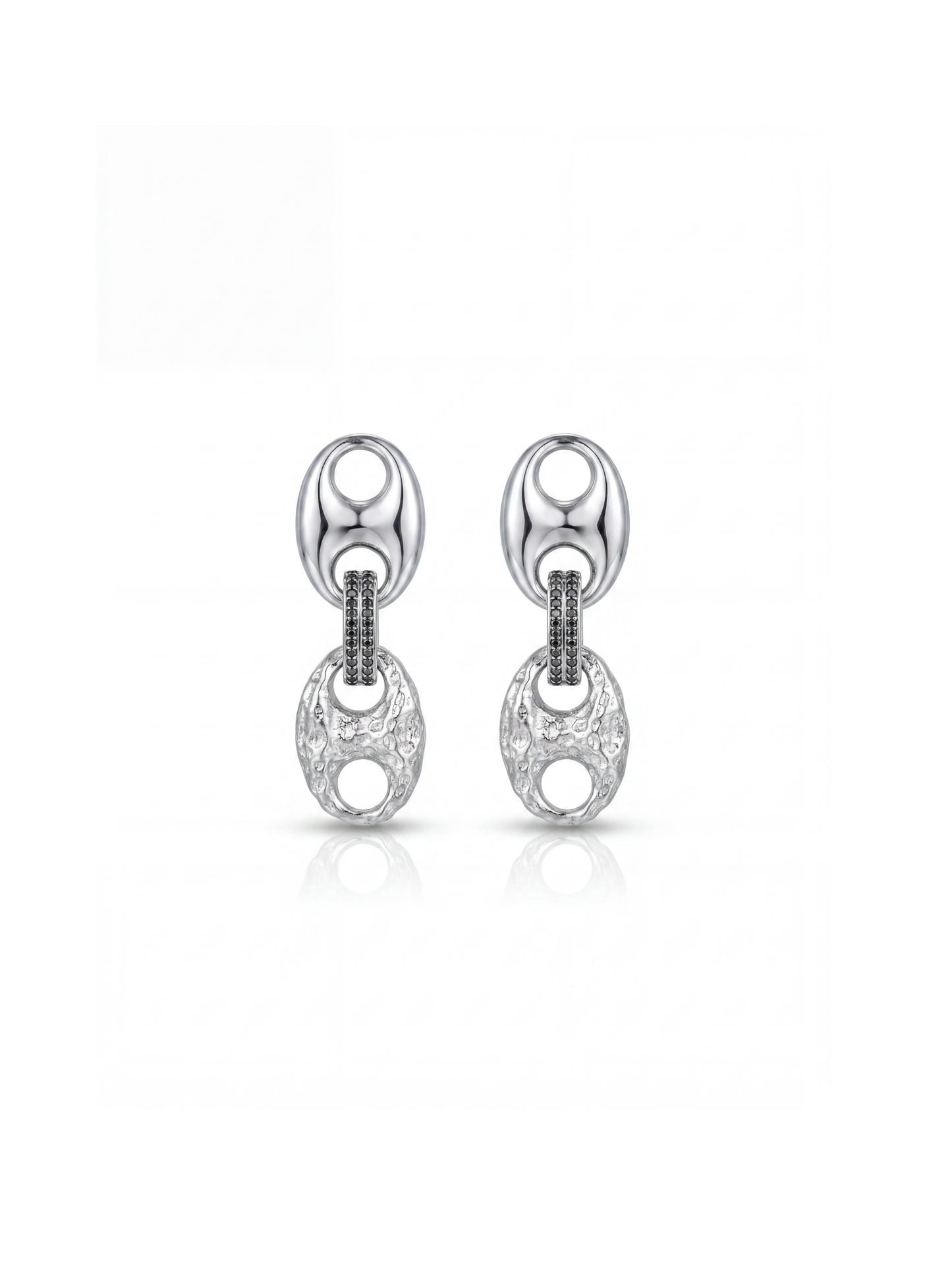 Devotion Pavé Link Earrings