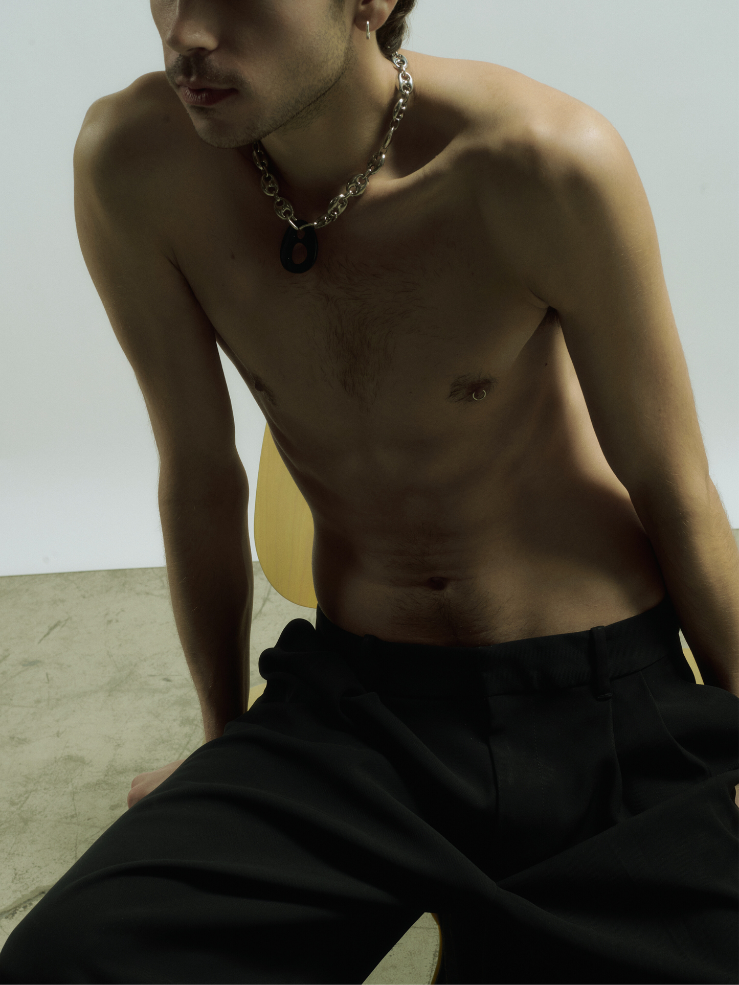 Black Stone Necklace 05