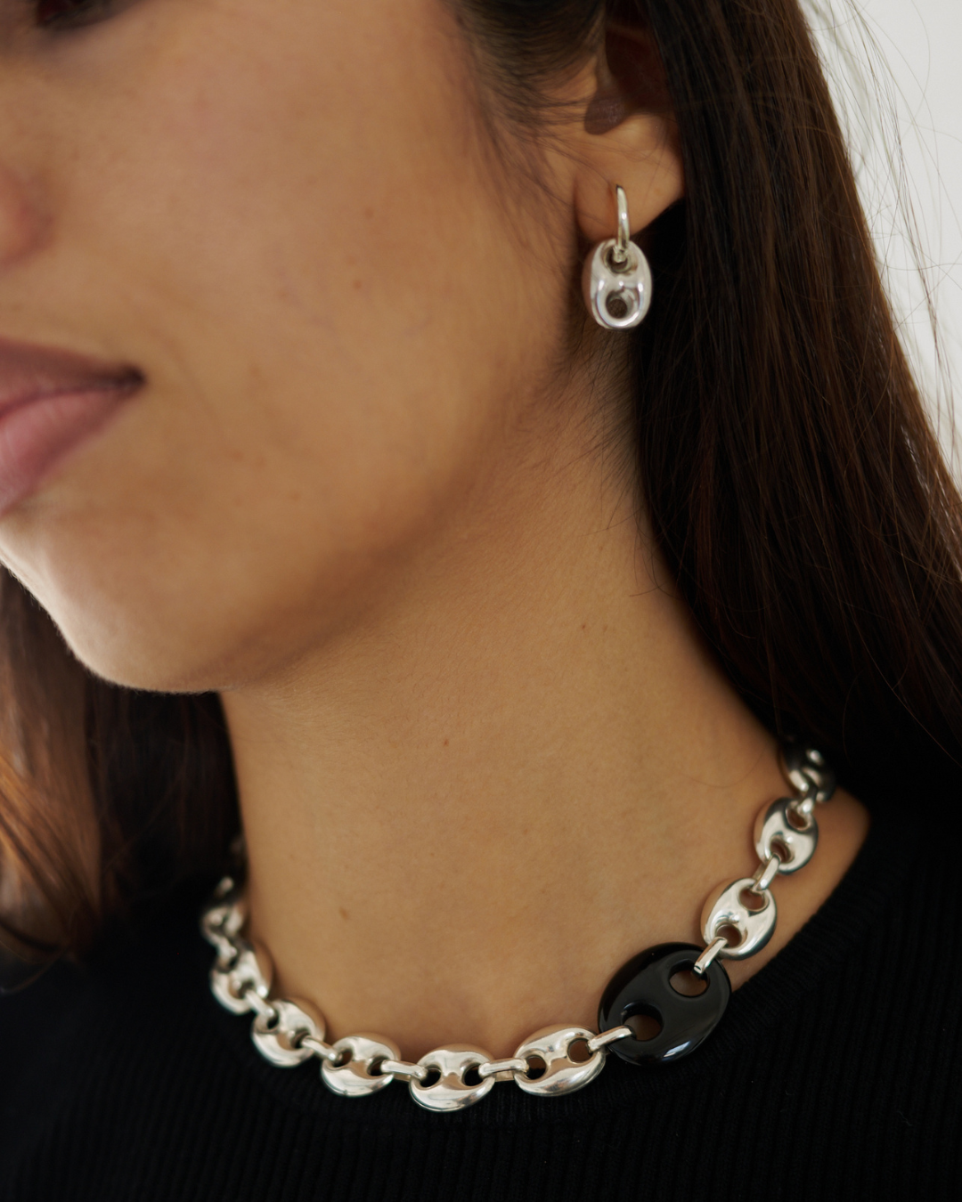 Black Stone Necklace 01