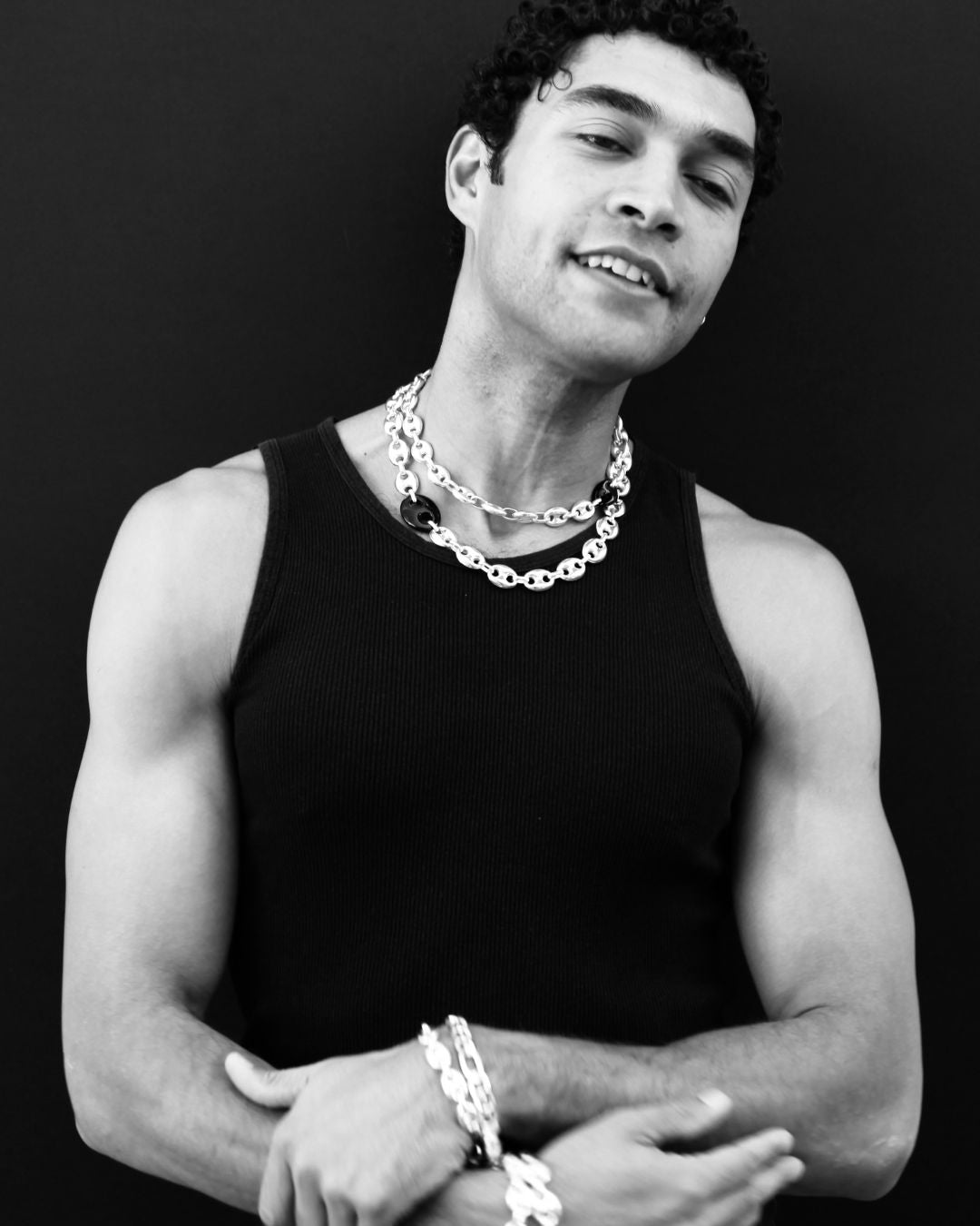 Black Stone Necklace 02