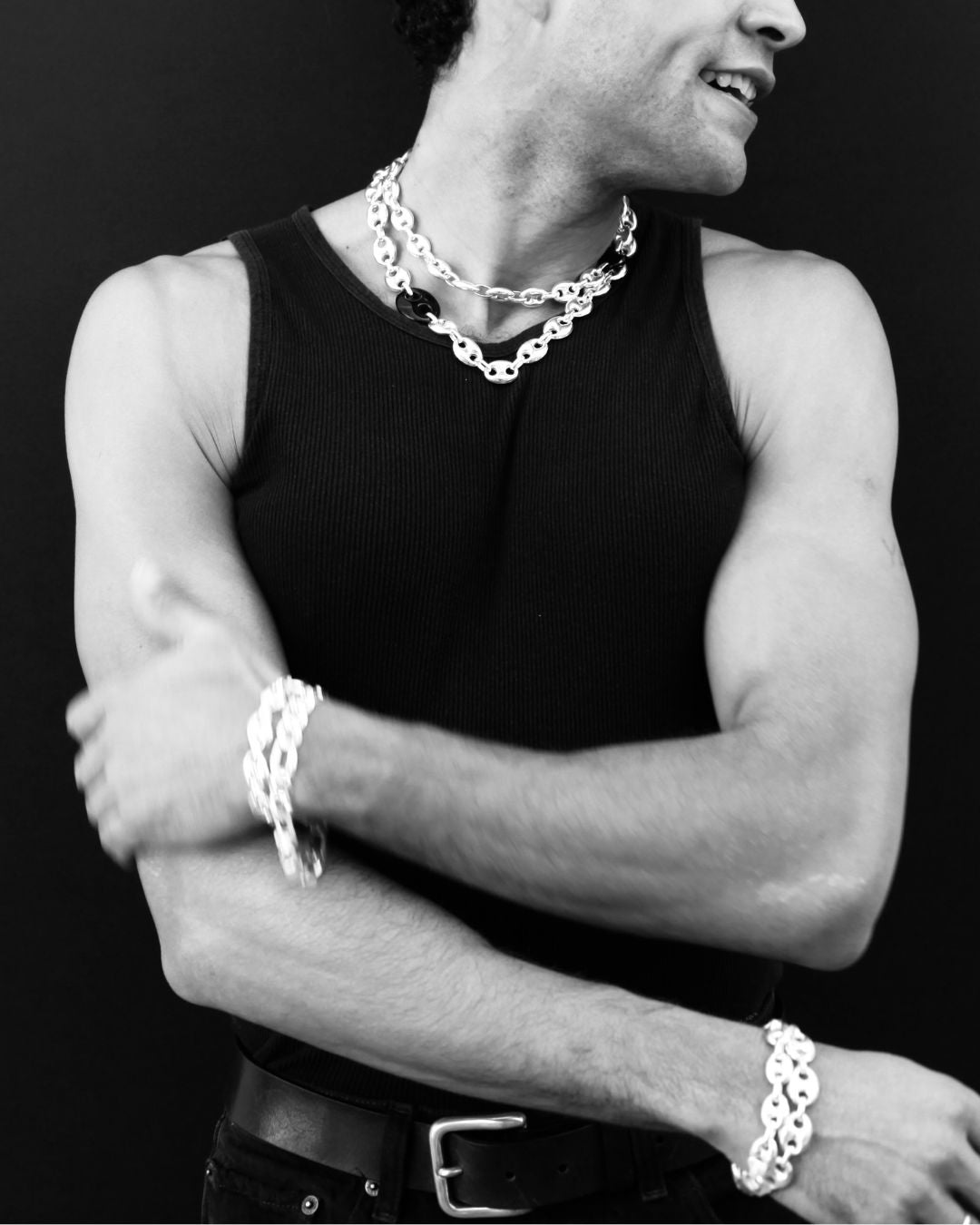 Black Stone Necklace 02