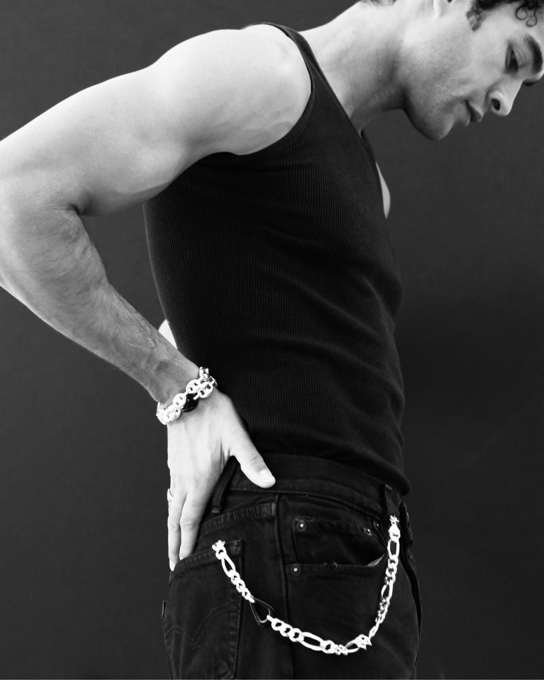 Black Stone Necklace 03