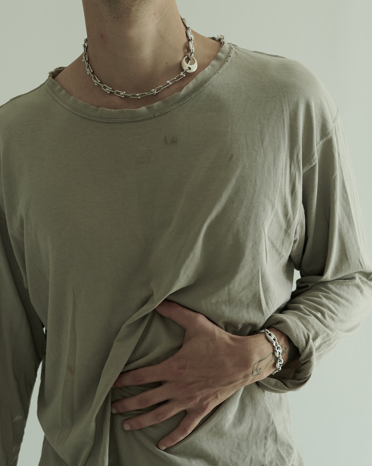 Eternal Half Edge Necklace