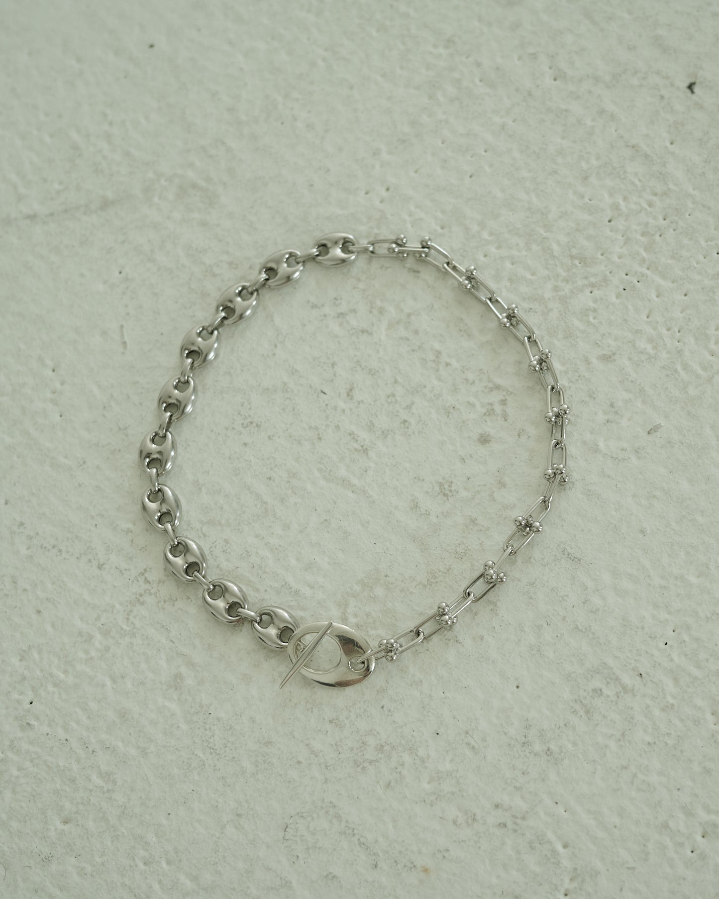 Eternal Half Edge Necklace