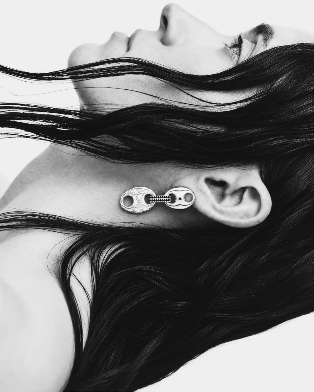 Devotion Pavé Link Earrings