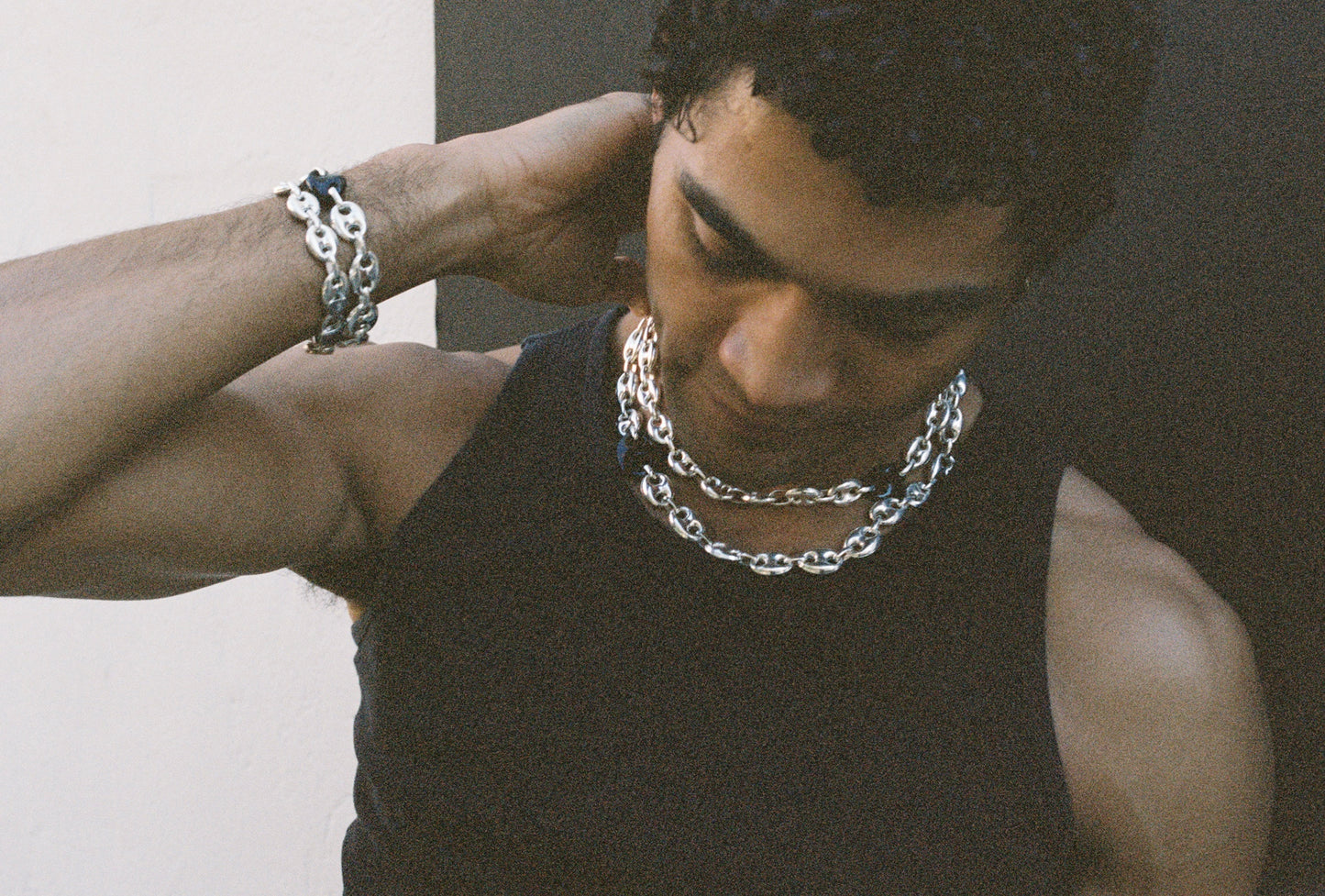 Black Stone Necklace 01